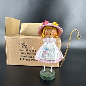 Lori Mitchell Nursery Rhymes Little Bo Peep 33163 Folk Art Whimsy Resine Figure